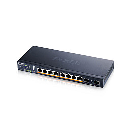 Коммутатор Zyxel XMG1915-10EP (XMG1915-10EP-EU0101F) (8x2,5GE PoE++, 2xSFP+, Max PoE 130W, Smart L3 Lite, NebulaFlex)