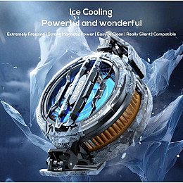 Охолодження вентилятор Dobe MEMO для телефону в CoD Sarawolf з RGB 15 W Чорний