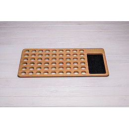 Держатель органайзер для охлаждения ноутбука ecoWalnut 525x290x13 мм