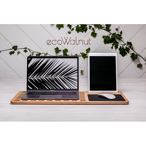 Держатель органайзер для охолодження ноутбука ecoWalnut 565x290x16 мм