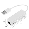Сетевий адаптер перехідник Pix-Link USB LAN RD9700 мережна карта White (16156-hbr)
