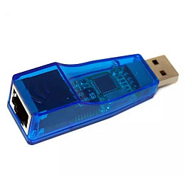 Сетевой адаптер переходник Pix-Link USB LAN 001 сетевая карта Blue (16157-hbr)