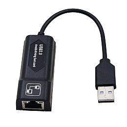 Сетевой адаптер переходник Pix-Link USB LAN SR9900 сетевая карта Black (16158-hbr)