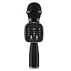 Портативный беспроводной караоке микрофон GDS DS813 с bluetooth колонкой и динамиками Черный (826)