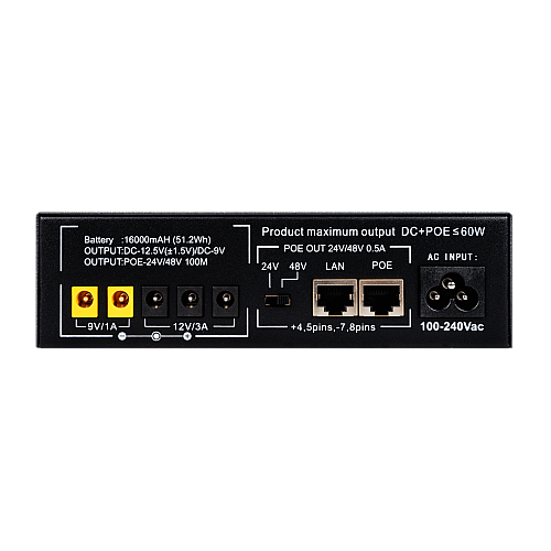 Блок безперебійного живлення GreenVision GV-701-UPS-DC16-60W