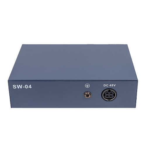 Комутатор мережевий POE GreenVision GV-017-AI-4 1P