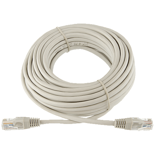 Патч-корд литийний GreenVision UTP RJ45 5E 10 м білий