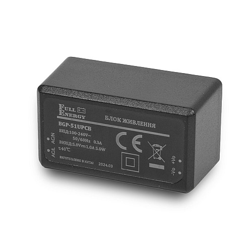 Блок питания Full Energy BGP-51UPCB 5 В/1 А на печатную плату