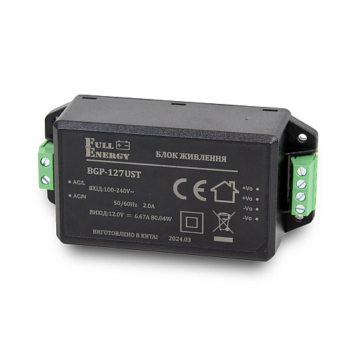 Блок питания Full Energy BGP-127UST 12 В/6.7 А