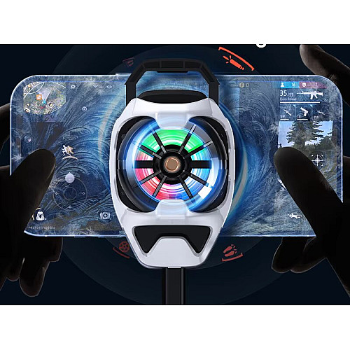 Вентилятор полупроводниковый для смартфона MEMO DL 22 PUBG Mobile White