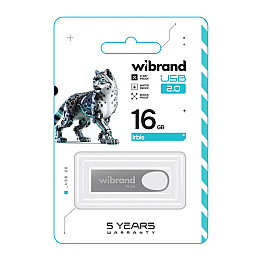 Флеш память USB Wibrand 16 GB Irbis USB 2.0 Silver (36697_3608914)