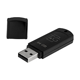 Флеш пам'ять USB T&G USB 2.0 64 GB Classic 011 Black (4198_77856)