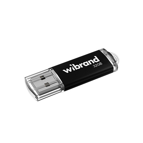 Флеш пам'ять USB Wibrand 32 GB Cougar USB 2.0 Чорна (36710_3608930)