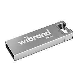 Флеш память USB Wibrand 64 GB Chameleon USB 2.0 Silver (36712_3608933)