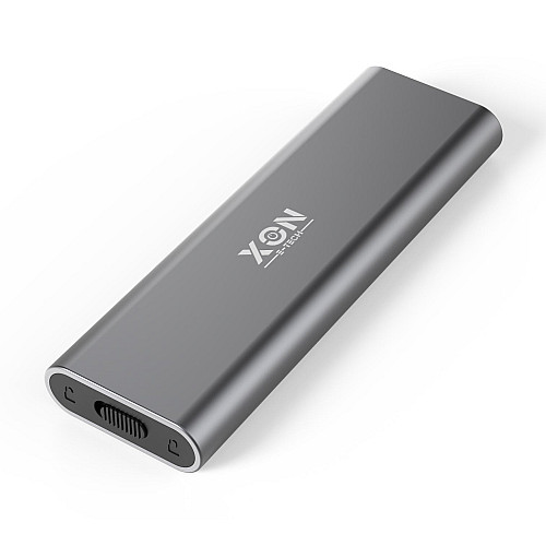 Внешний карман XON MemoryCase для M.2 NVMe PCIe USB 3.1 Type-C Grey (XSC3C13NV1MG 2117)