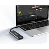Внешний карман XON MemoryCase для M.2 NVMe PCIe USB 3.1 Type-C Grey (XSC3C13NV1MG 2117)
