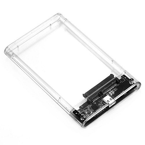 Внешний карман XON MemoryCase для 2.5" SATA HDD/SSD USB 3.0 Transparent (XHC2A13S21PT 2193)