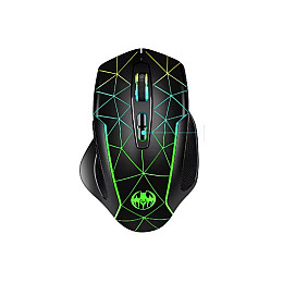 Мишка бездротова ігрова GM GM30 RGB з акумулятором та підсвіткою Чорний (SH0000312)