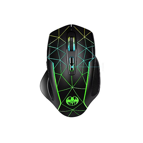 Мышь беспроводная игровая GM GM30 RGB с аккумулятором и подсветкой Черный (SH0000312)