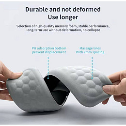 Коврик для клавиатуры Joy 440х80х20 мм Белый hub_fx71kr