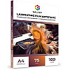 Плівка для ламінування Galaxy Antistatic А4 75 мкм глянець Прозорий 100 шт