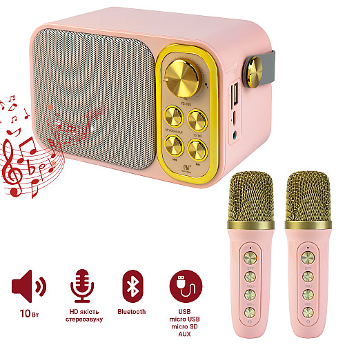 Портативная караоке-система Inspire YS-105 Rose