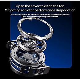 Кулер для телефону MEMO Dobe з RGB Pro type Чорний