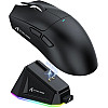 Мышь беспроводная игровая Attack Shark X11 PAW3311 22000 DPI 2,4G+Bluetooth Black