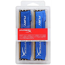 Оперативна пам'ять HyperX 16 GB KIT 2x8 GB DDR3 1600 MHz FURY (HX316C10FK2/16)