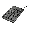 Клавіатура мембрана Trust Xalas 25486 USB-A Numeric Keypad 23 Key Чорний