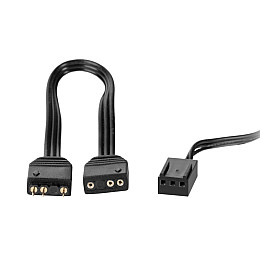 Корпусний вентилятор для ПК 2E GAMING F120OI-ARGB Чорний