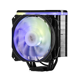 Кулер-вентилятор для процесора 2E GAMING Air Cool AC120D4TC-ARGB Чорний
