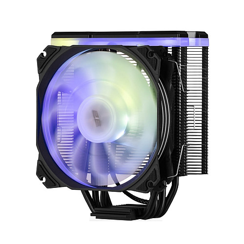 Кулер-вентилятор для процесора 2E GAMING Air Cool AC120D4TC-ARGB Чорний