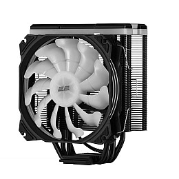 Кулер-вентилятор для процесора 2E GAMING Air Cool AC120D4TC-ARGB Чорний