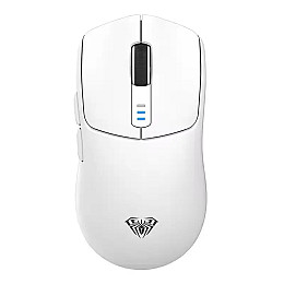Мышь беспроводная игровая Aula SC580 PAW3325 12000 DPI 2,4G Bluetooth White