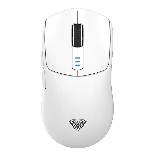 Мишка бездротова ігрова Aula SC580 PAW3325 12000 DPI 2,4G Bluetooth Білий
