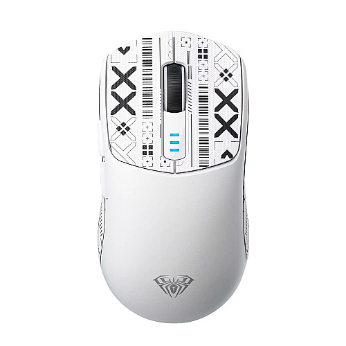 Мишка бездротова ігрова Aula SC580 PAW3325 12000 DPI 2,4G Bluetooth Білий