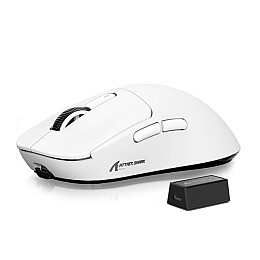 Мишка ігрова бездротова Attack Shark X3Pro PixArt PAW3395 8K і 4K 26000DPI Білий