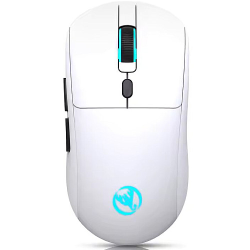 Мышь беспроводная с аккумулятором и подсветкой HXSJ T20 2,4G Hz White