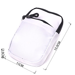 Слинг-сумка для подорожей Vintage 22867 11х15,5х2,5 см Білий