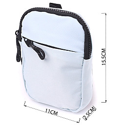 Слінг-сумка для подорожей Vintage 22868 11х15,5х2,5 см Голубий