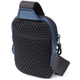 Слінг-сумка для подорожей Vintage 22870 11х15,5х2,5 см Синя