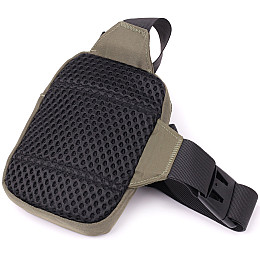 Слинг сумка для подорожей Vintage 22871 11х15,5х2,5 см Зелений