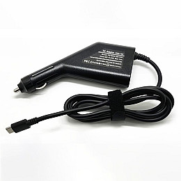 Автомобильный адаптер для ноутбука от прикуривателя Type-C PD100W+QC18W 12-24V (CAR100WTypeC)