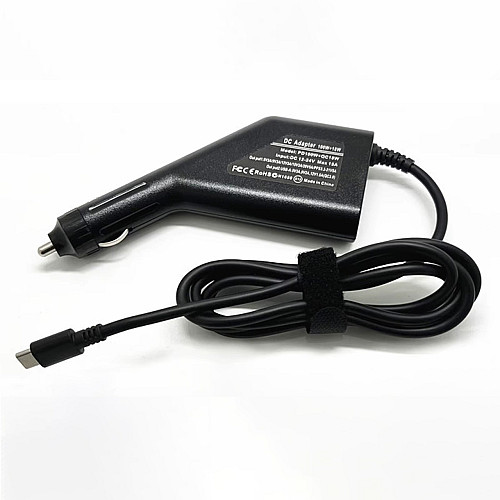 Автомобільний адаптер для ноутбука від прикурювача Type-C PD100W+QC18W 12-24V (CAR100WTypeC)