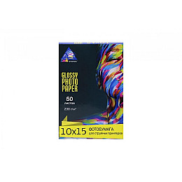Глянцевая фотобумага INKSYSTEM Glossy Photo Paper 230g 10x15 см 50 шт