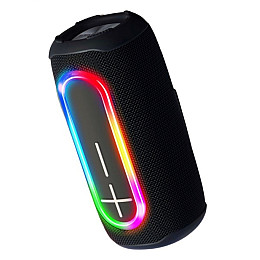 Портативная колонка с подсветкой Hopestar P60 Bluetooth 3000 мАч 20 Вт Черный (2104618553)