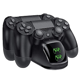 Комплект джойстиков и зарядное устройство OPT-TOP для устройств PS4 V2 Черный (2104618557)