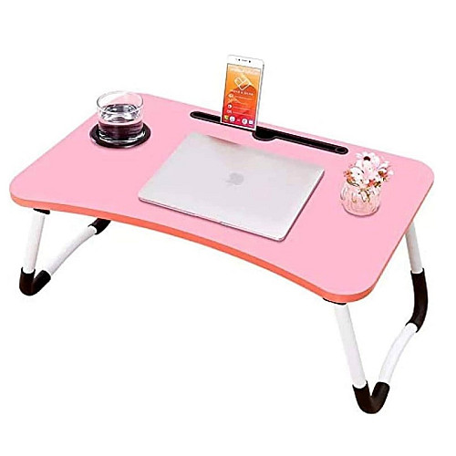 <table> <tr> <td>Столик складний для ноутбука і планшета No Brand M&T Displays 60х40х29 см Рожевий (2104618586)</td> </tr> </table>