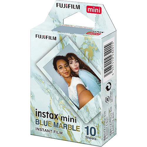 Фотопапір Fujifilm Instax Mini Blue Marble Film 8,6х5,4 см Голубувато-золотистий 10 шт